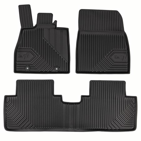 Tappetini compatibili con BYD Seal 6 DM-i dal 2024 in poi, su misura in Gomma TPE